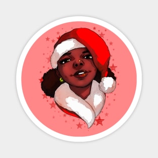 Lady Santa Variant02 Magnet